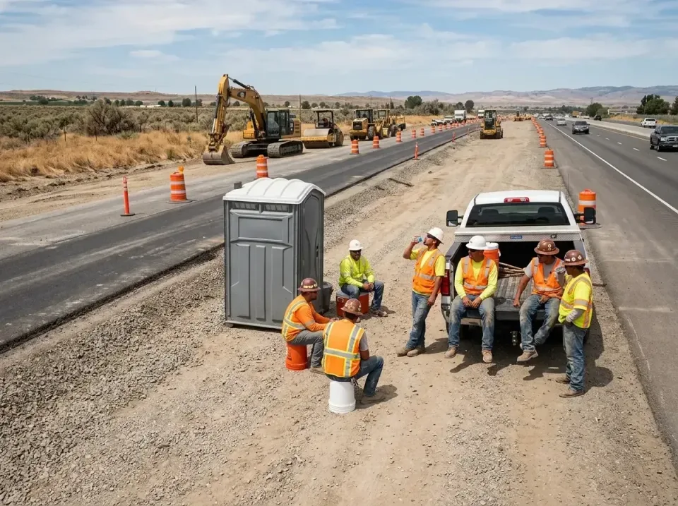 highway-road-construction-crew-007 — frequently asked questions, Porta Potty and Restroom Rentals in Louisa, VA